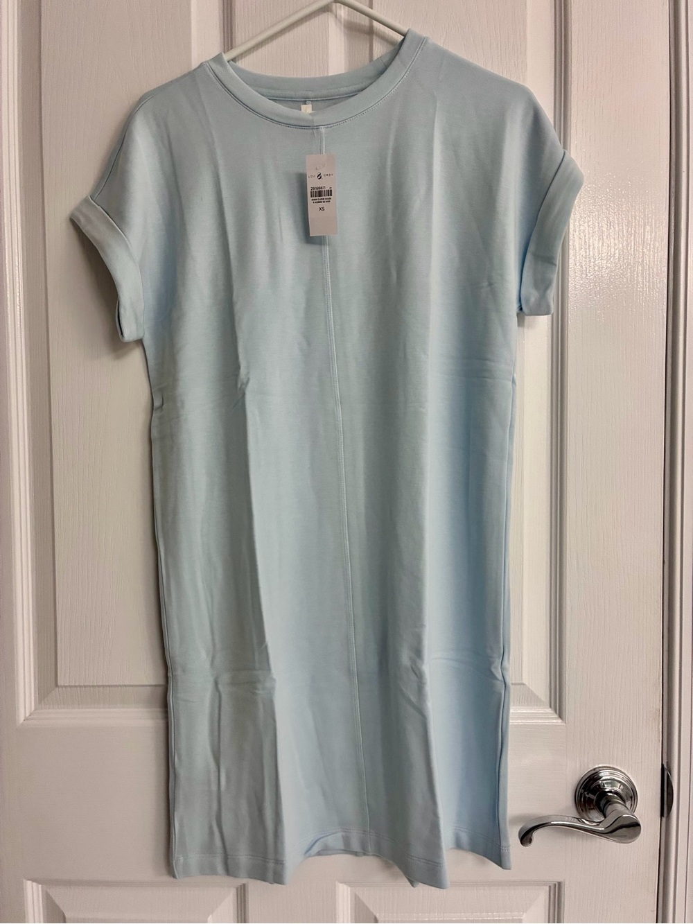 Lou & Grey Light Blue Mini Shift Dress